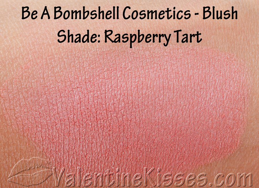 Valentine Kisses: Be A Bombshell Cosmetics Blush in Raspberry Tart ...