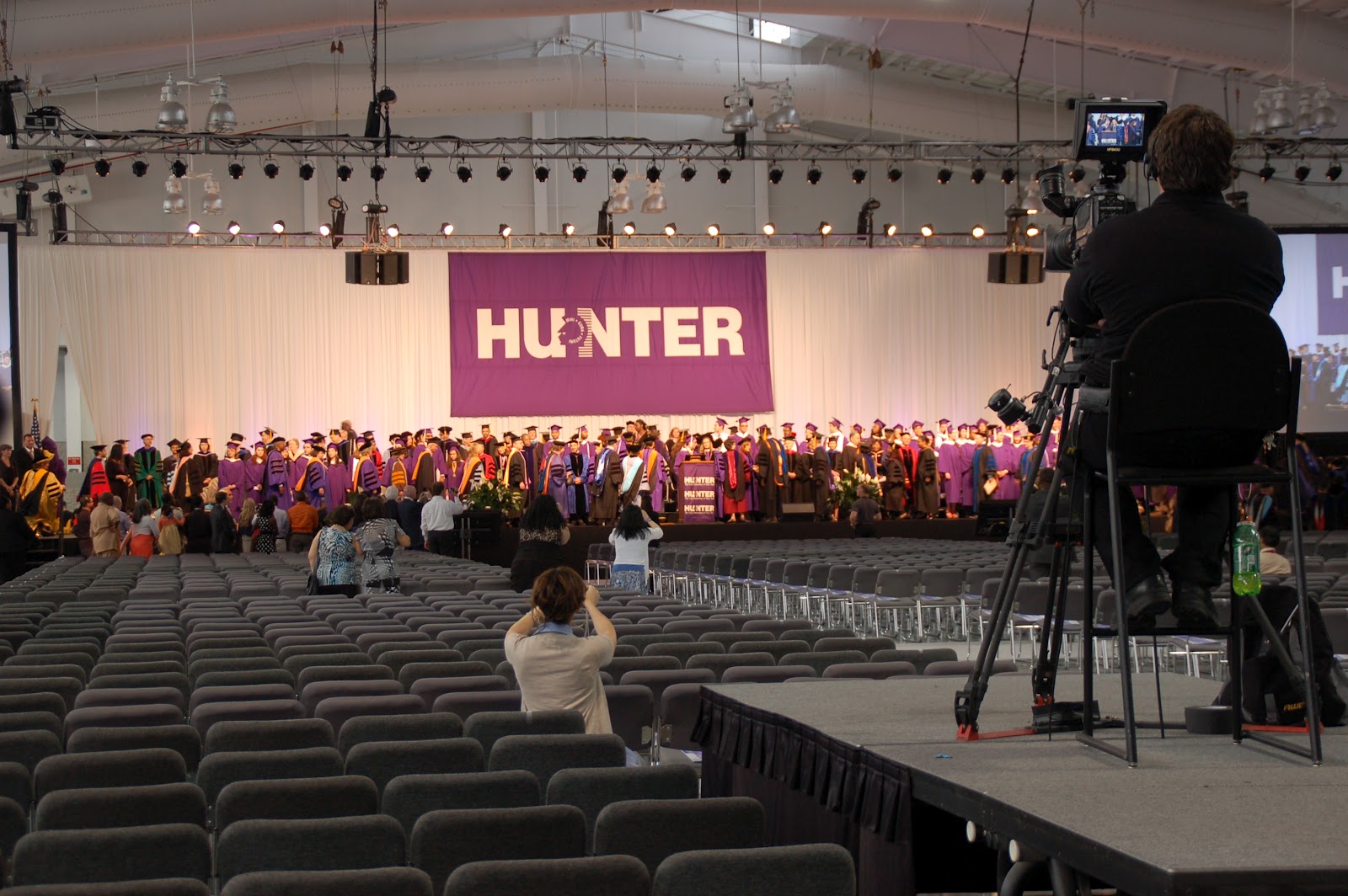 NYC photos by Ro & Tincho: Hunter College. Graduation of Spring 2012 Class.