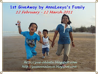 "1st GiveAway by AnnaLeeya's Family"
