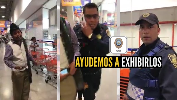 Narco-Policías persiguen y detienen a imitador de "Cantinflas" por "Obstruir la vialidad".(VIDEO)