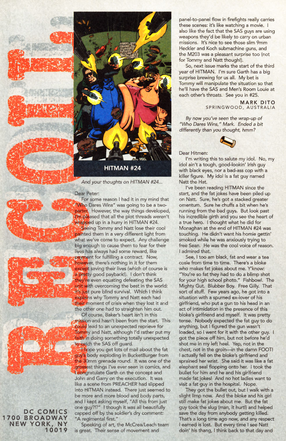 Read online Hitman comic -  Issue #29 - 24