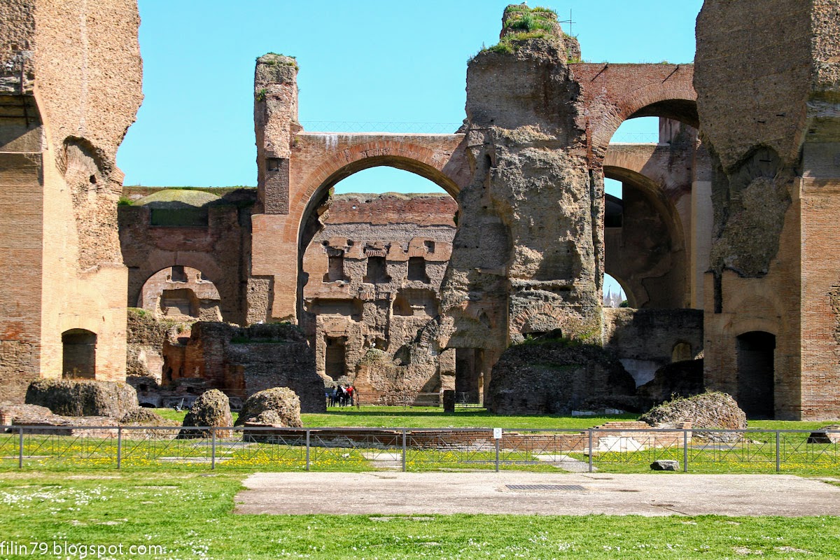 Рим термы каракаллы Рим термы каракаллы