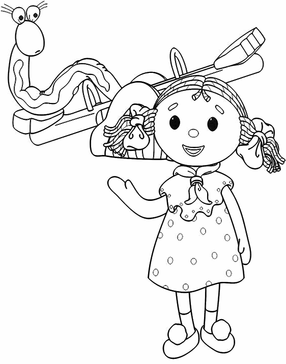 Coloring Pages Online: Andy Pandy Coloring Pages