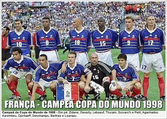 França Campeã do Mundo 1998