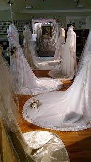 Wedding Gown display
