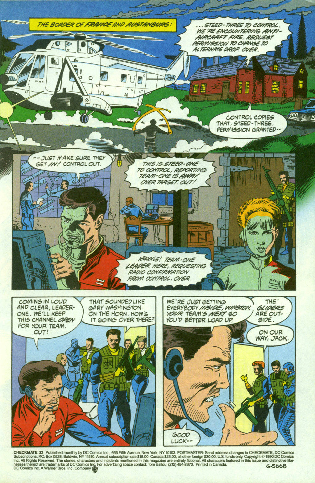 Read online Checkmate (1988) comic -  Issue #33 - 2