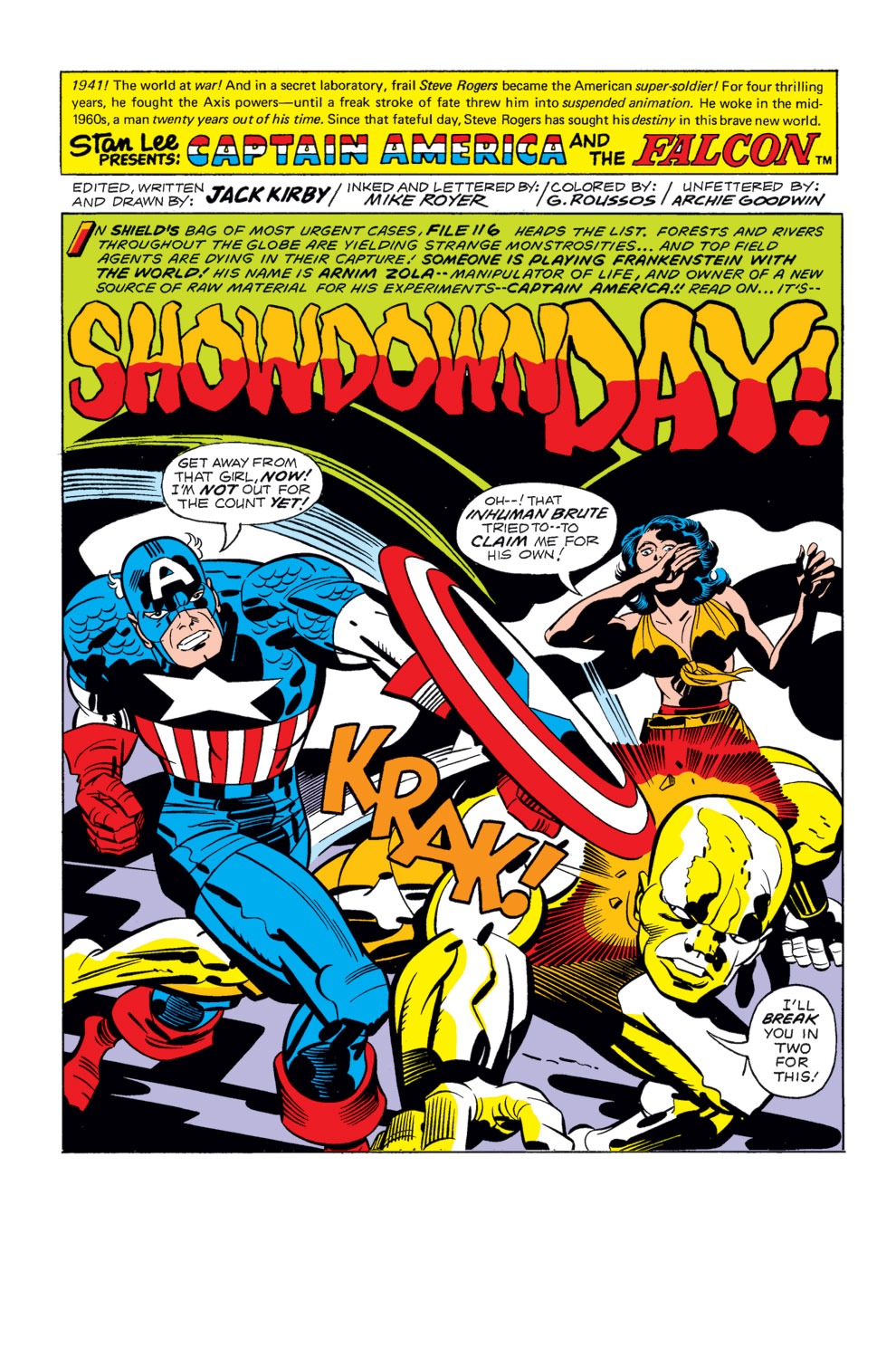 Read online Captain America (1968) comic -  Issue #210 - 2