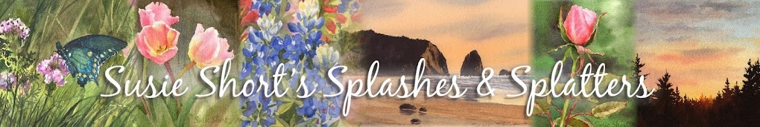 Susie Short's Watercolor Splashes & Splatters