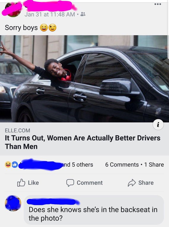 It Turns Out, Women Are Actually Better Drivers Than Men Does she