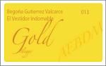 Carnet de Socia Gold de AEBDM