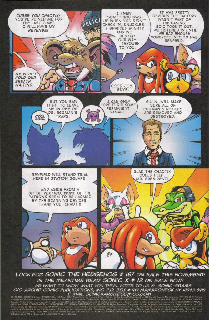 Read online Sonic The Hedgehog comic -  Issue #166 - 34