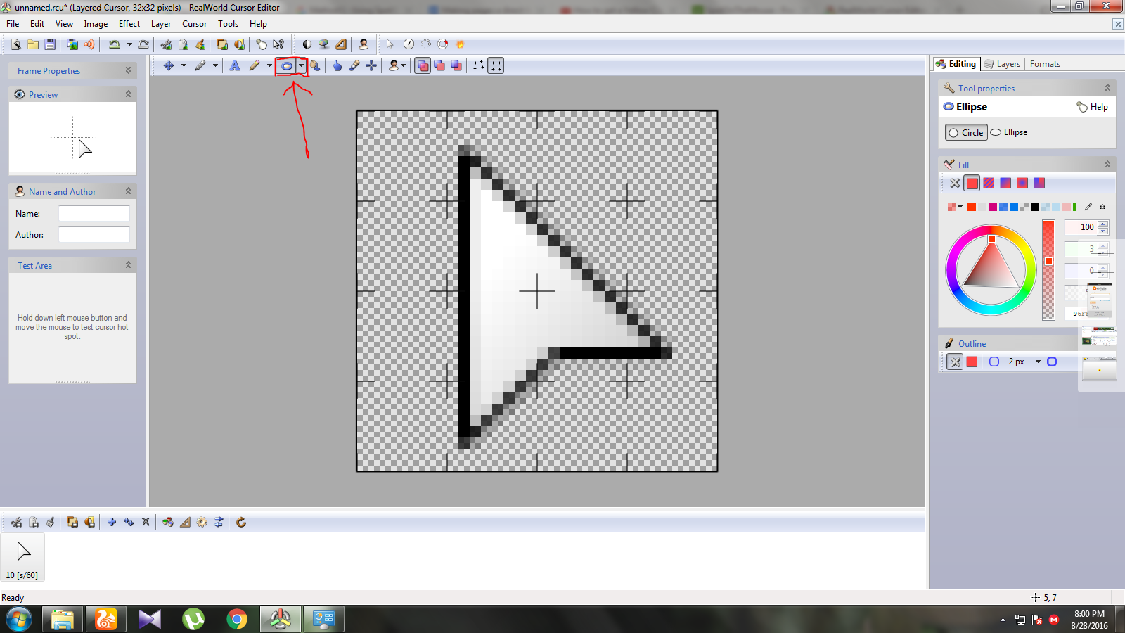 How To Create A Circle Around Mouse Cursor Techno Point