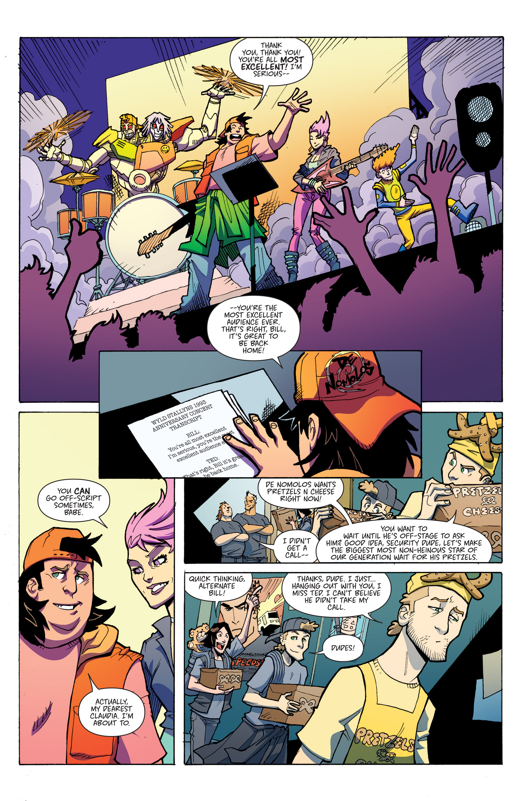 Read online Bill & Ted's Most Triumphant Return comic -  Issue #4 - 11