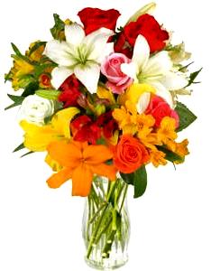 Flores Imagen de un bello ramo de flores