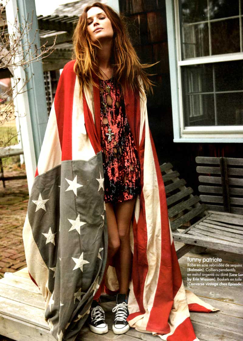 some awesome radness: Erin Wasson for Vogue France | June 2011.