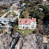 Incredible photos show how Anthony Hopkins' Malibu mansion was miraculously left untouched by the California wildfire that incinerated his neighbour's house (8 Pics)