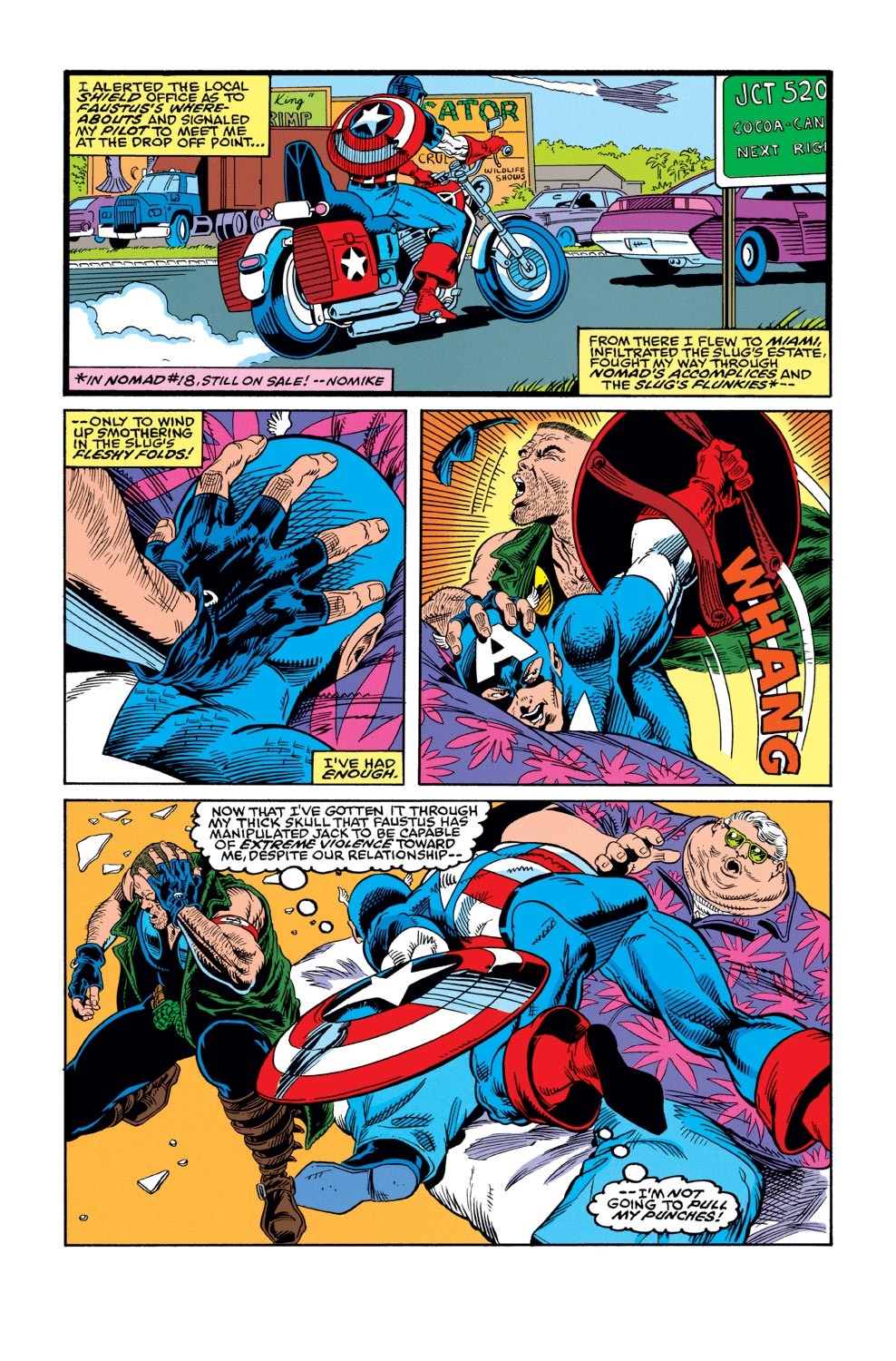 Read online Captain America (1968) comic -  Issue #421 - 14