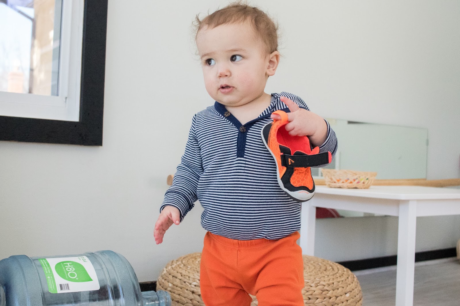 Montessori Toddler Starting to {Un}dress