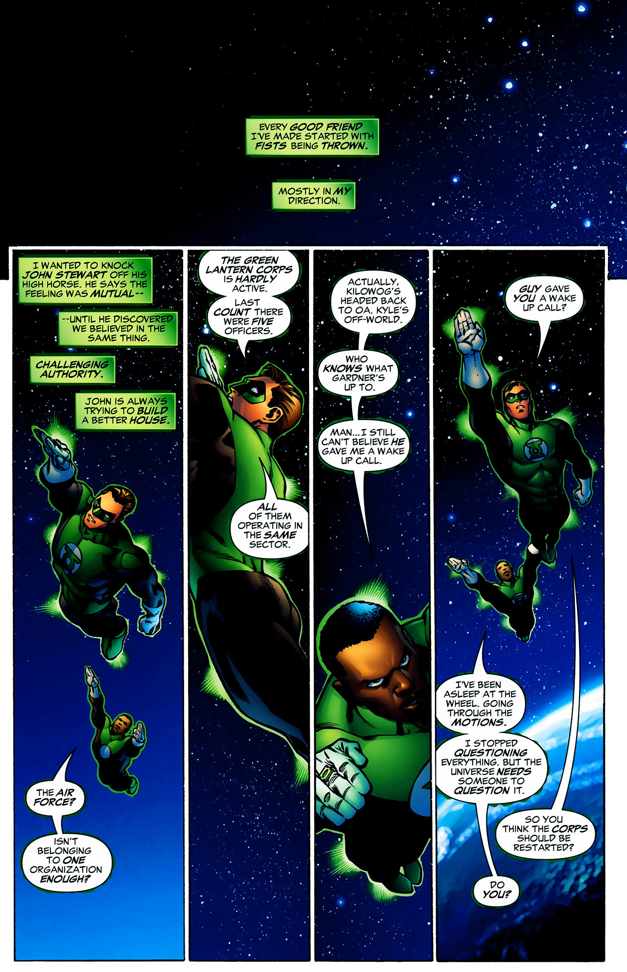 Read online Green Lantern (2005) comic -  Issue #1 - 16