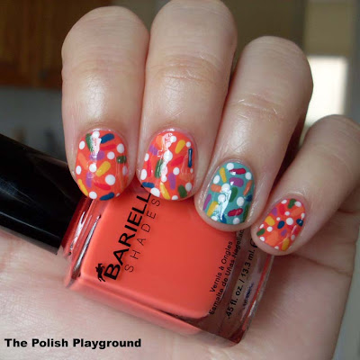 Candy Sprinkle Nails