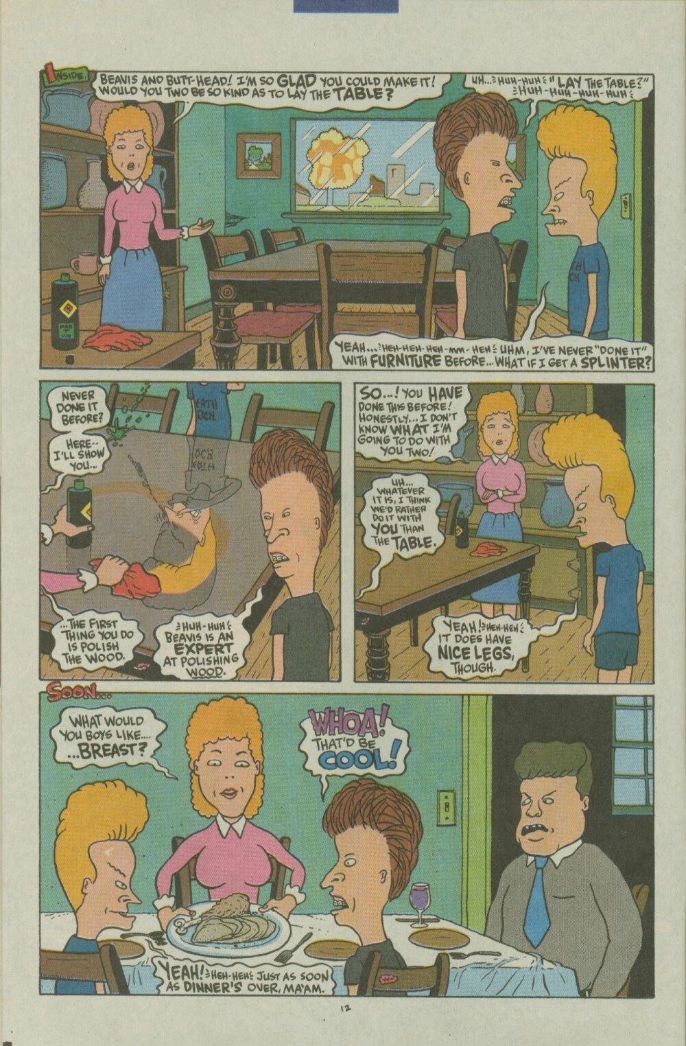 Read online Beavis and Butt-Head comic -  Issue #11 - 14