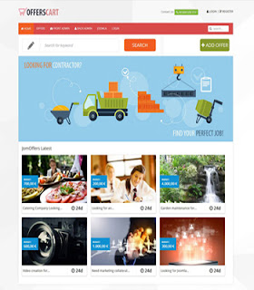 Tebrextheme Offers Cart Reverse Auction Joomla Template Offers Cart Reverse Auction Joomla Template