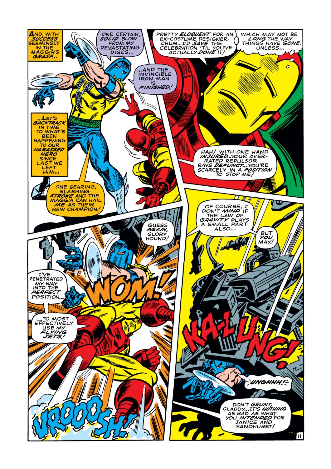 Read online Iron Man (1968) comic -  Issue #8 - 12