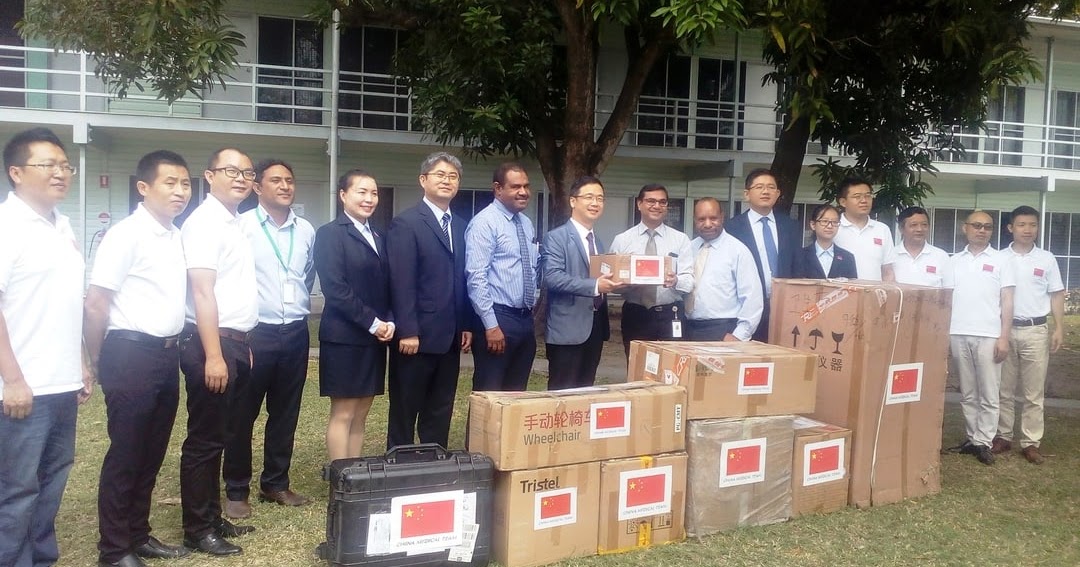 China gives Medical Equipment to PNG Papua New Guinea Today
