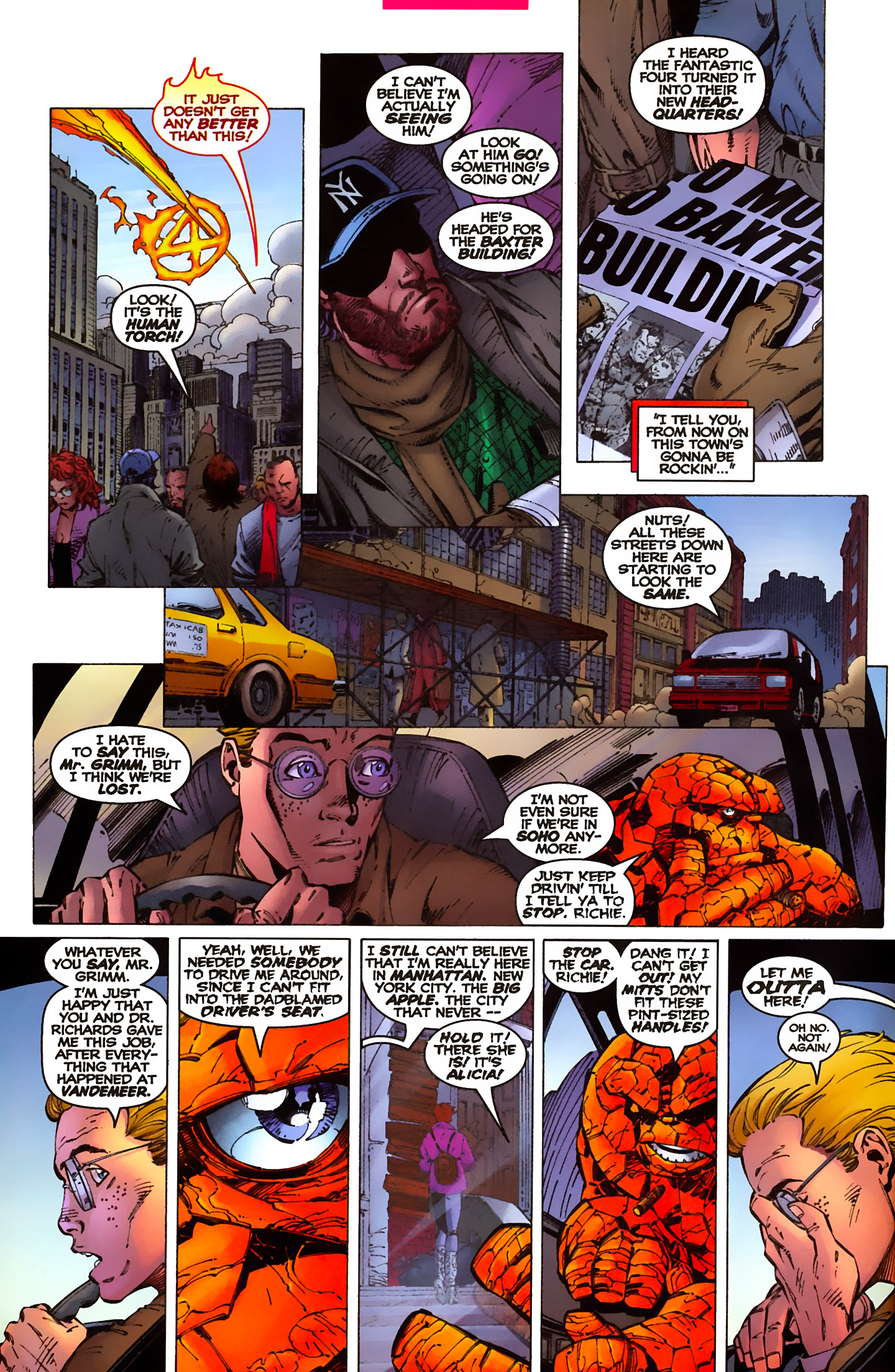 Read online Fantastic Four (1996) comic -  Issue #4 - 6