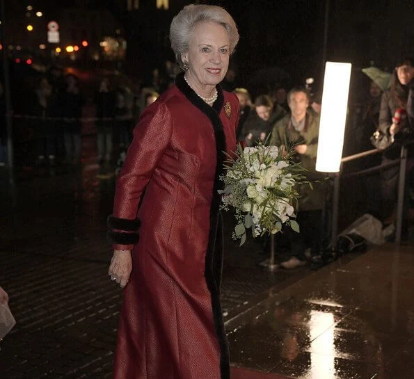 Princess Benedikte of Denmark, Prime Minister Mette Frederiksen, Minister President Daniel Guenther and his wife Anke Guenther