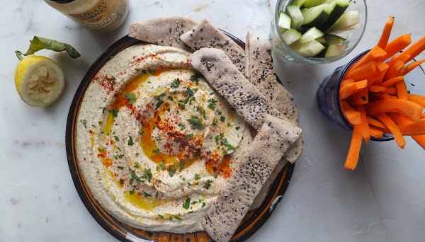 El famoso hummus extra cremoso y extra fácil