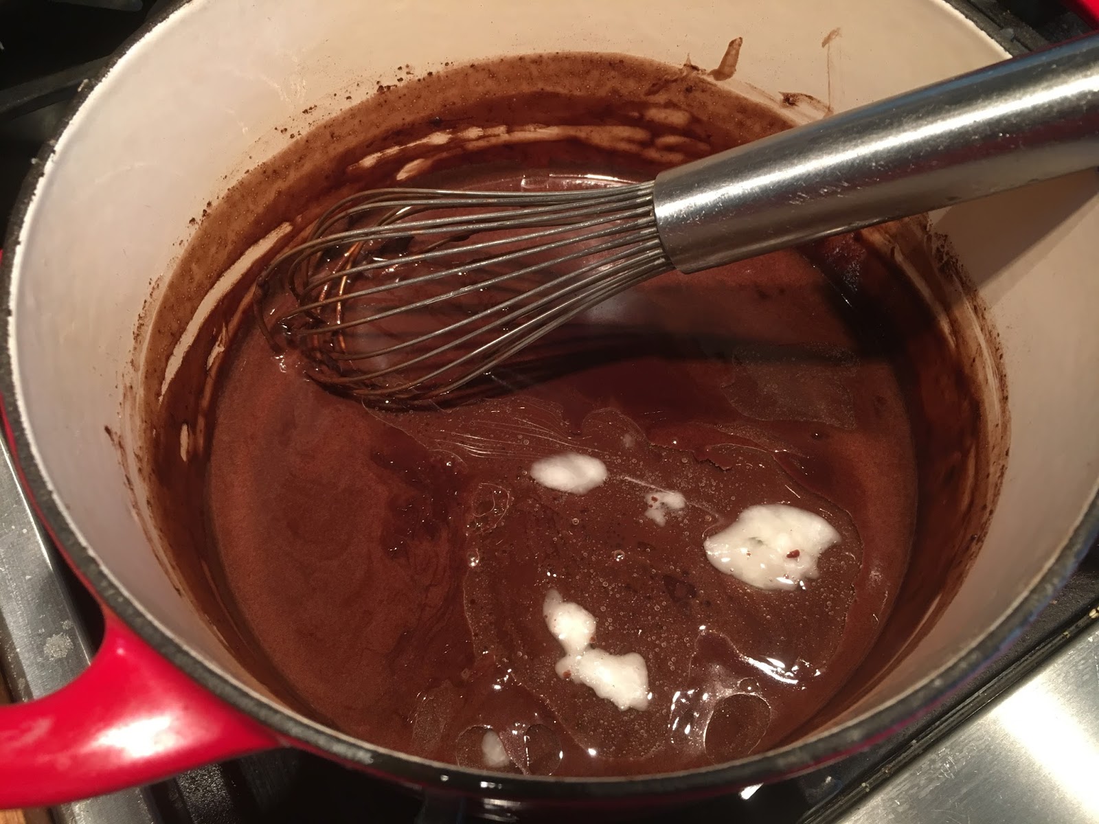 Cooking with Barry & Meta Chocolate Sauce made with coconut milk