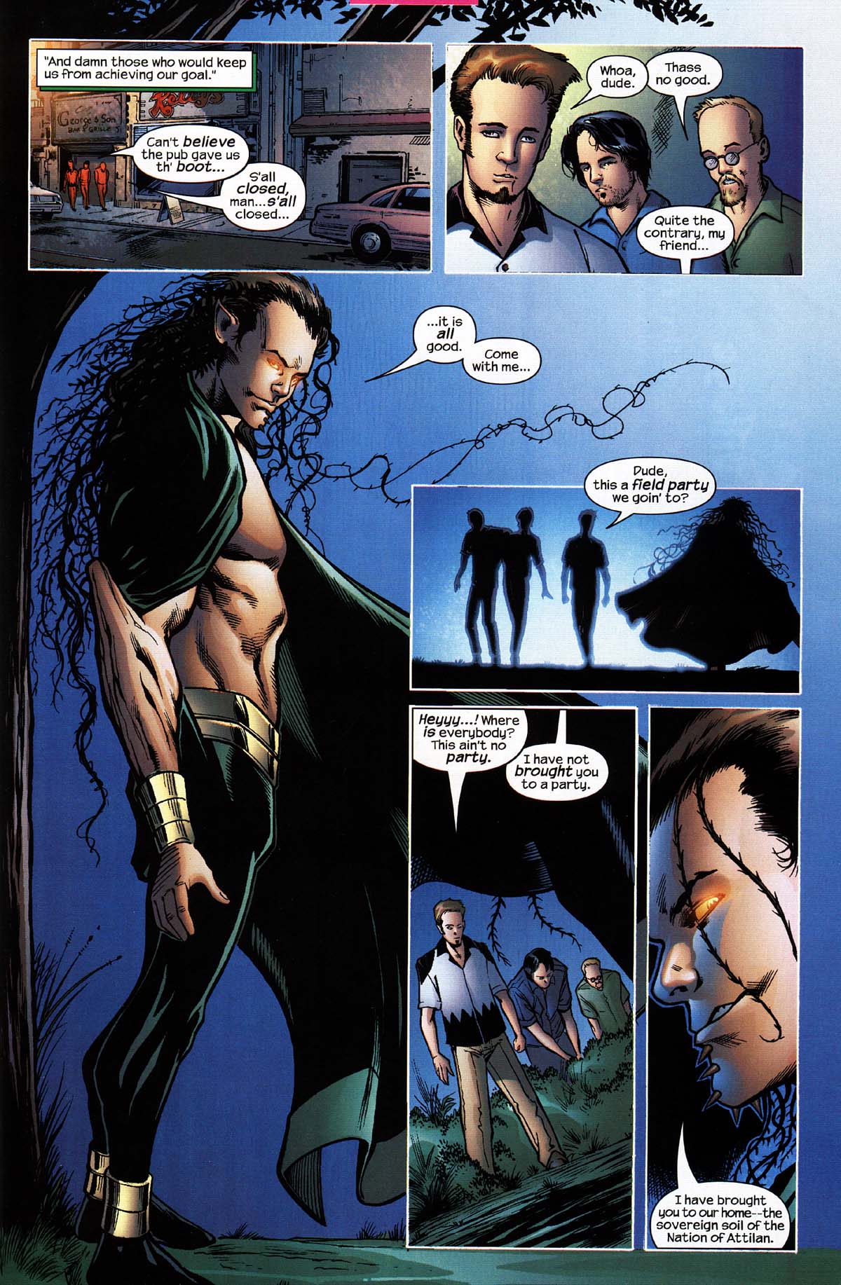 Read online Inhumans (2003) comic -  Issue #6 - 21