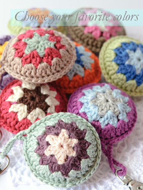 Crochet accent for bags by Anabelia