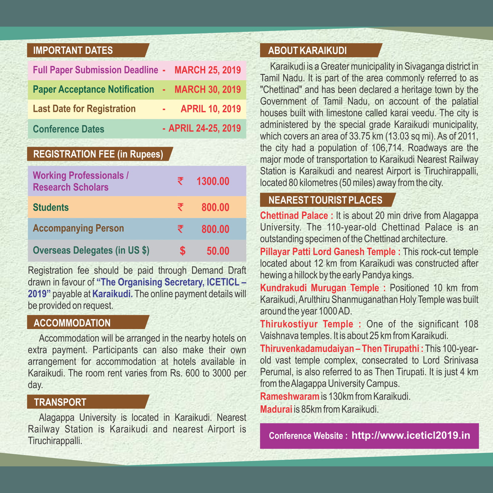 Library Science Professionals Portal TwoDay International Conference