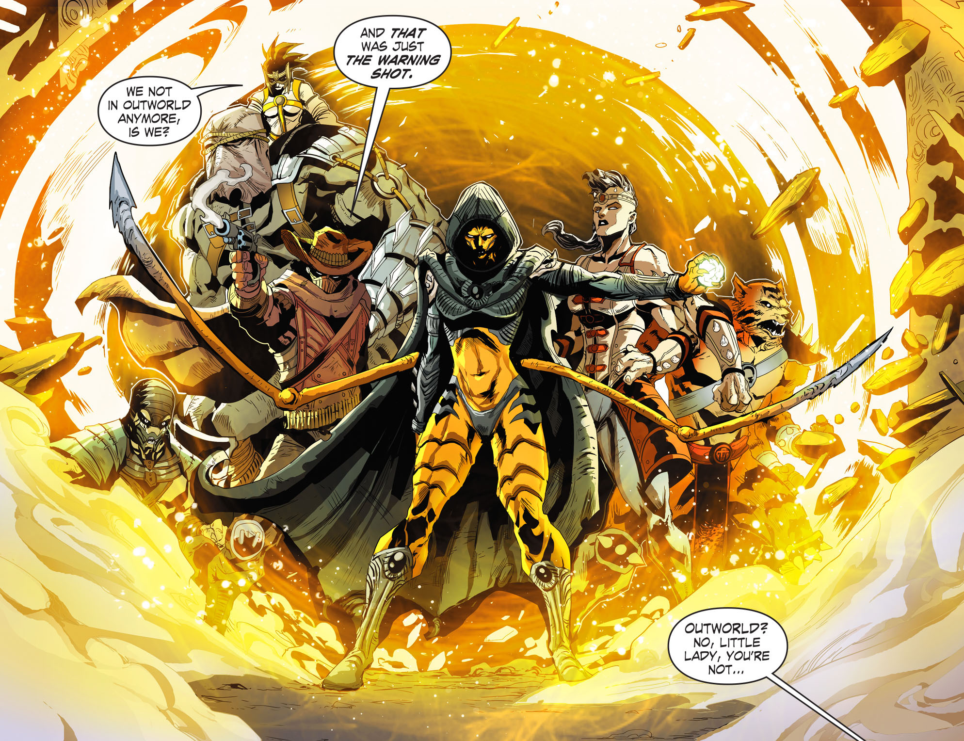 Read online Mortal Kombat X [I] comic -  Issue #32 - 10
