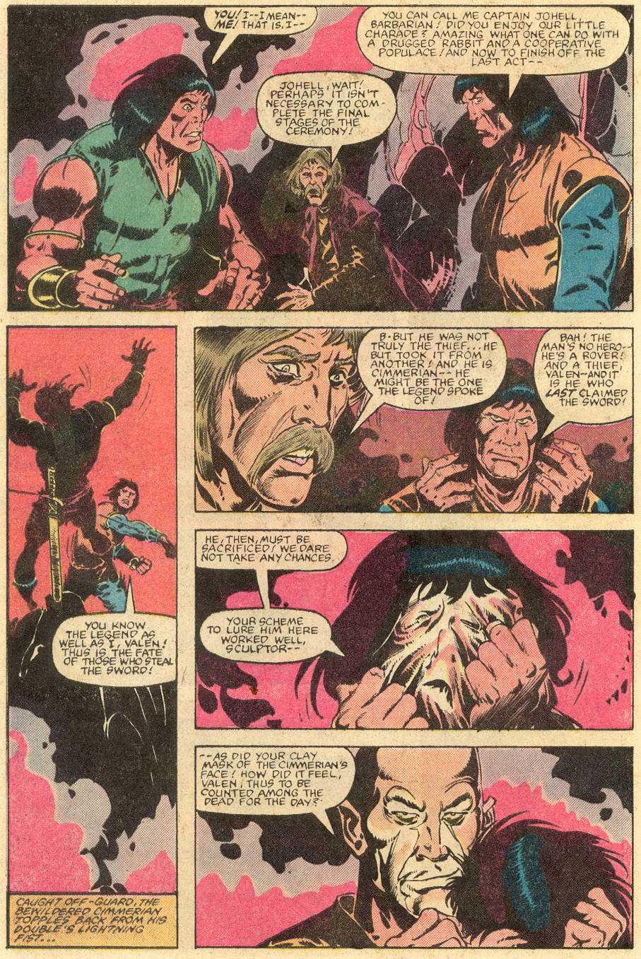 Read online Conan the Barbarian (1970) comic -  Issue #143 - 21