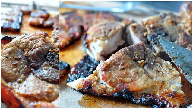 CASSOCO gourmande de vie: ROUELLE DE PORC MARINÉE