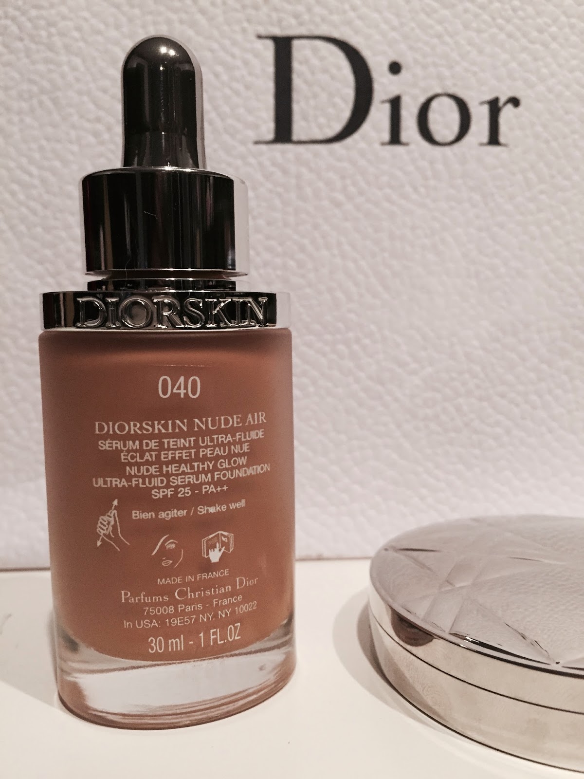 dior nude air foundation