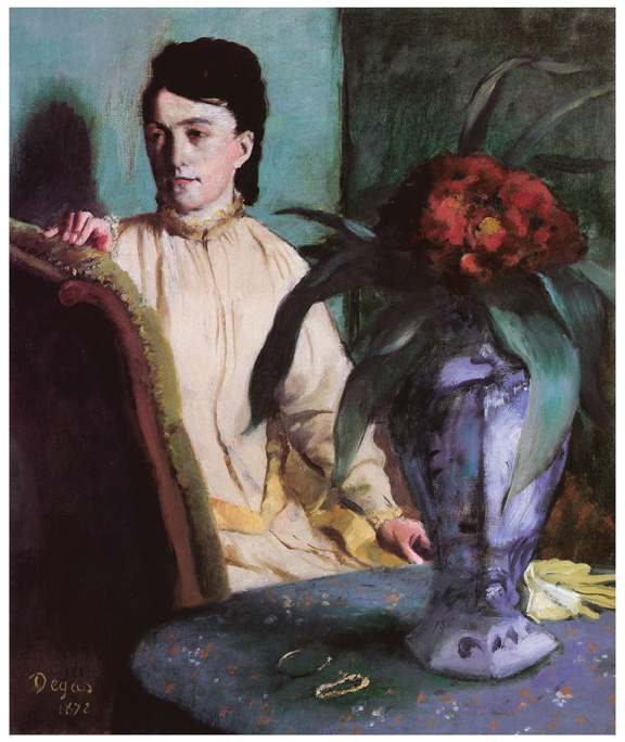 CANAL DE POESÍA DE A.T.: EDGAR DEGAS, "Mujer sentada / Mujer del jarrón"