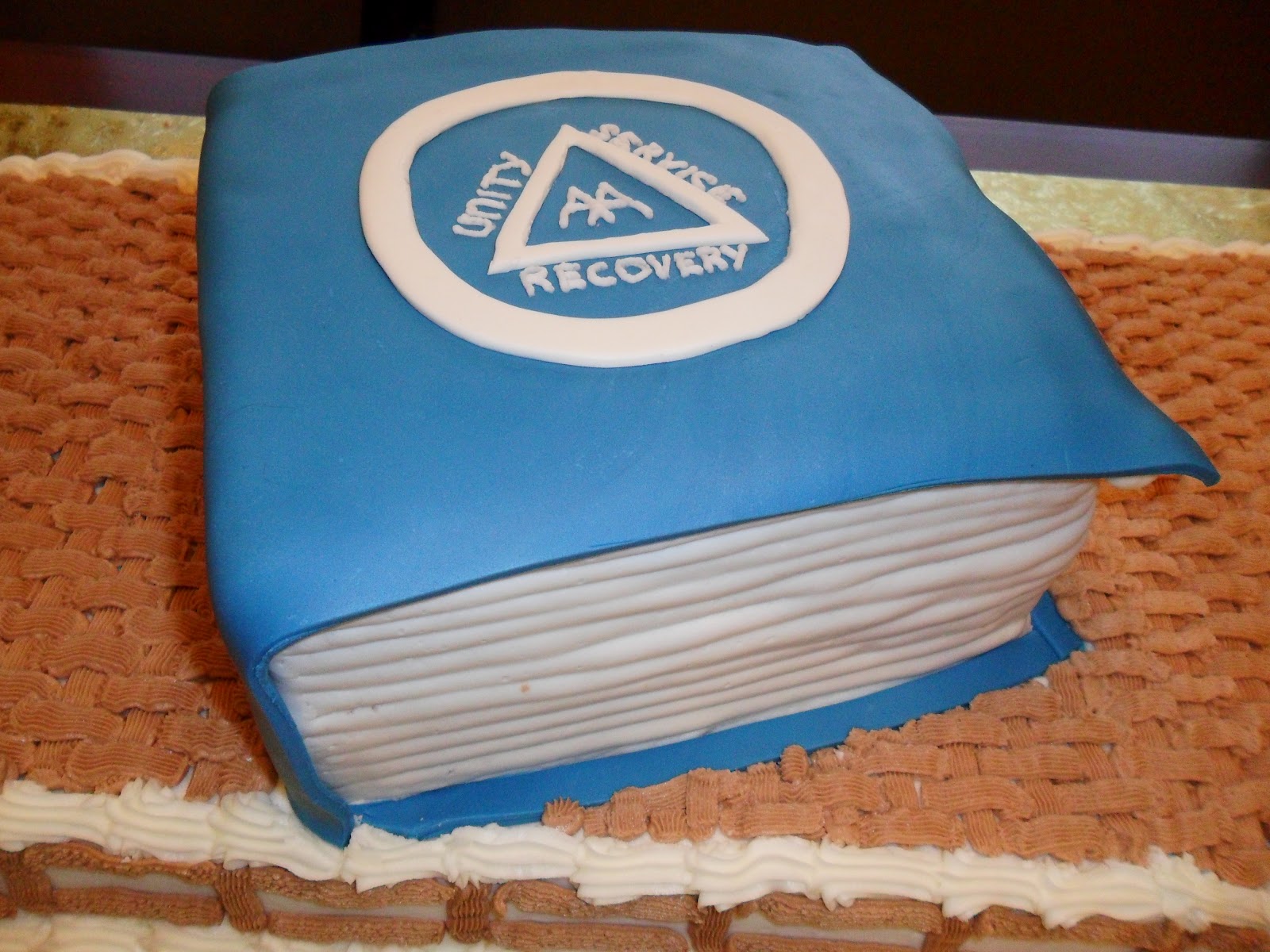 Larry the Cake Guy: 2 Year Sobriety Cake