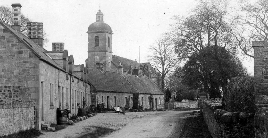 Tour Scotland Old Photograph Ladykirk Scotland