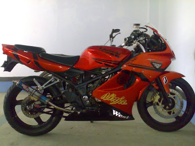 wareh Ninja 150 RR modif spek ajib | informasi internetmu