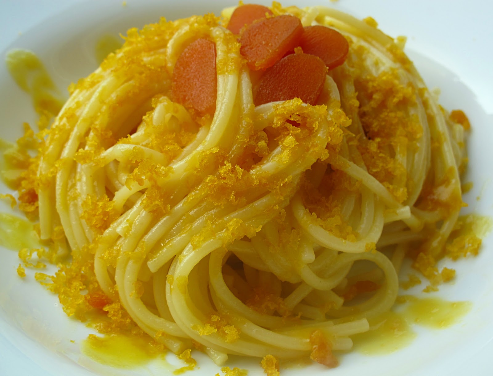 Tentazioni di gusto: Spaghetti con la bottarga