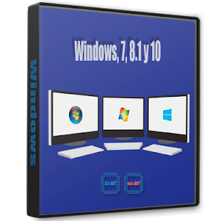 Microsoft Windows 7, 8.1, y 10 AIO