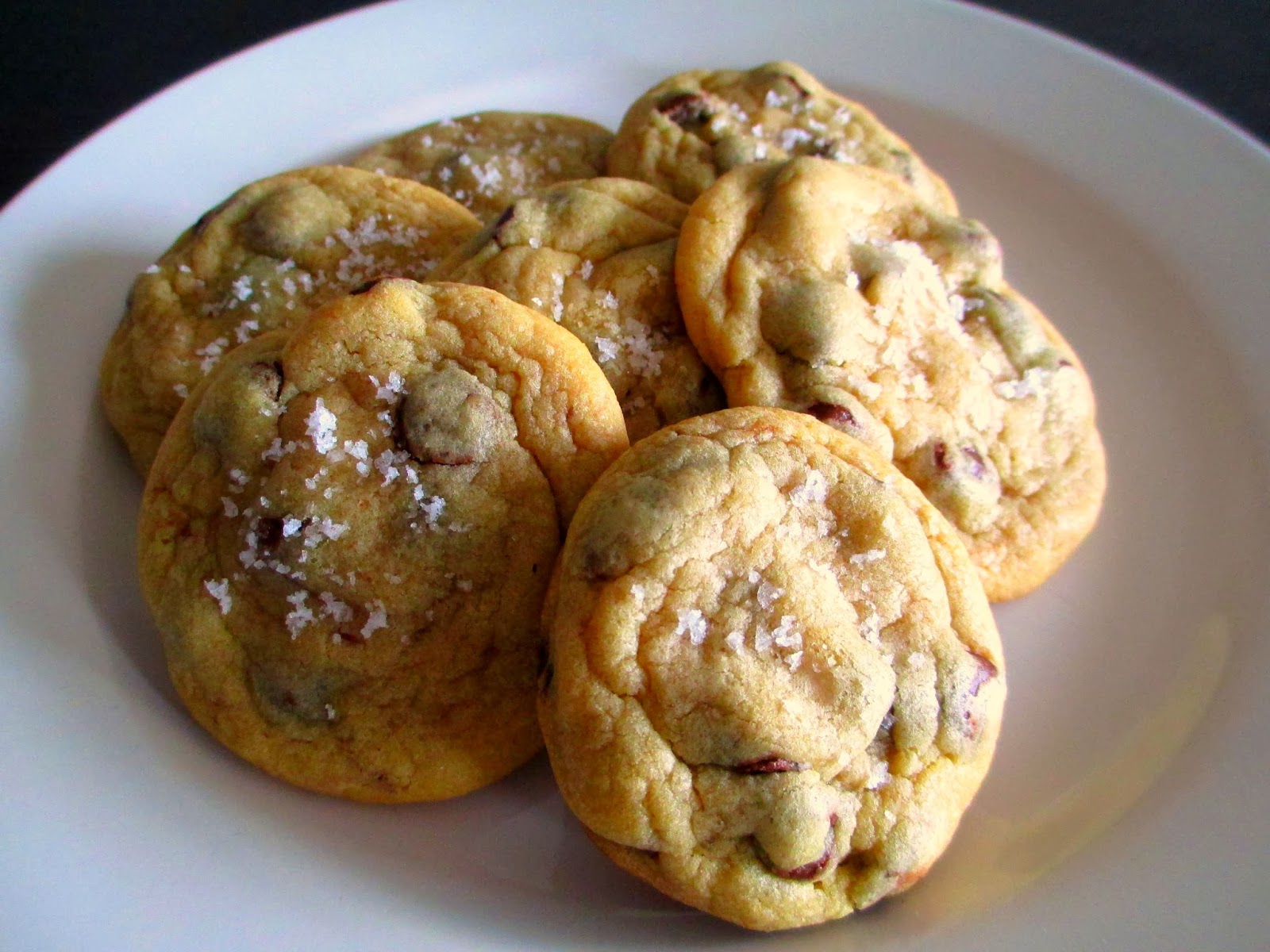 Coco's Cooking Chewy Sea Salt Chocolate Chip Cookies