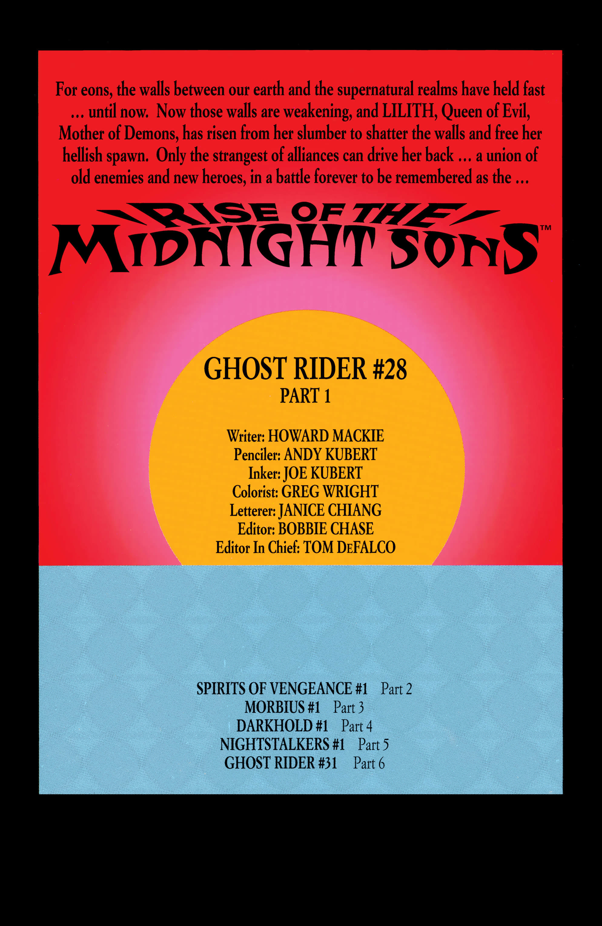 Read online Spirits of Vengeance: Rise of the Midnight Sons comic -  Issue # TPB (Part 1) - 6