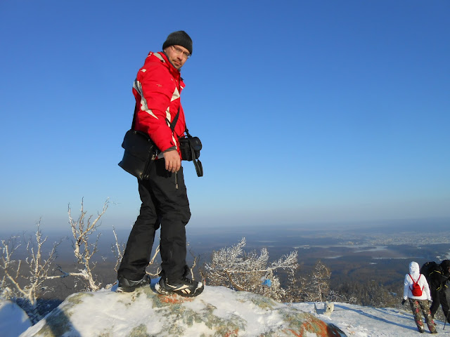 Блохин Олег на вершине горы Сугомак