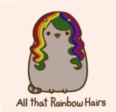 All that Rainbow Hairs