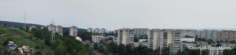 Cartierul Dambul Pietros, Targu Mures. Panorame Bulevardul 1848 Tirgu Mures